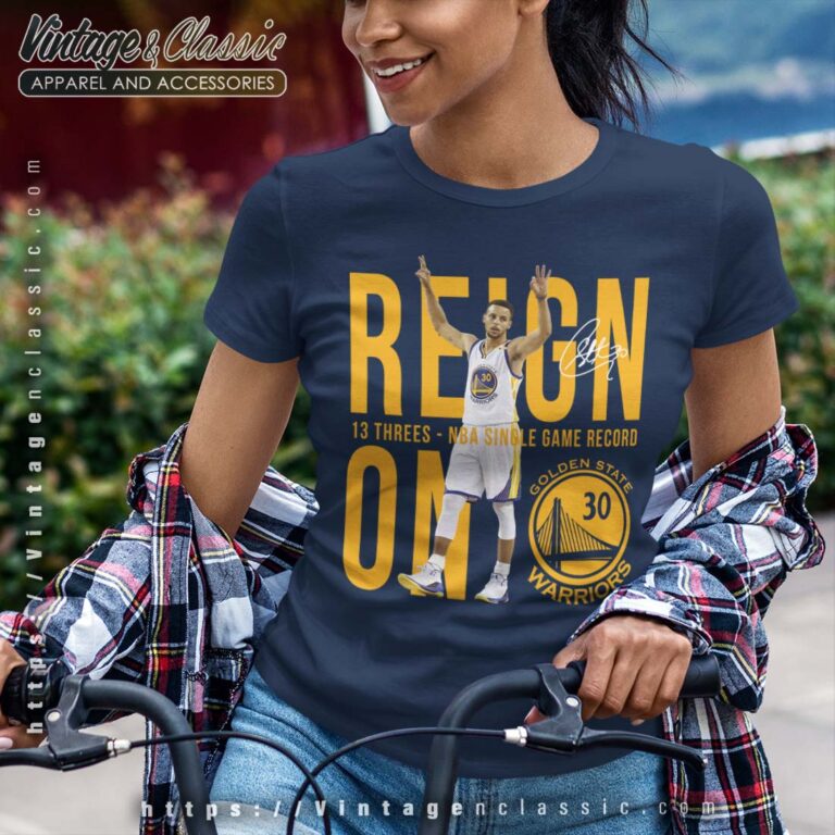 Stephen Curry 3 Point Leader Navy T Shirt Stephen Curry 3 Point Leader Navy T Shirt