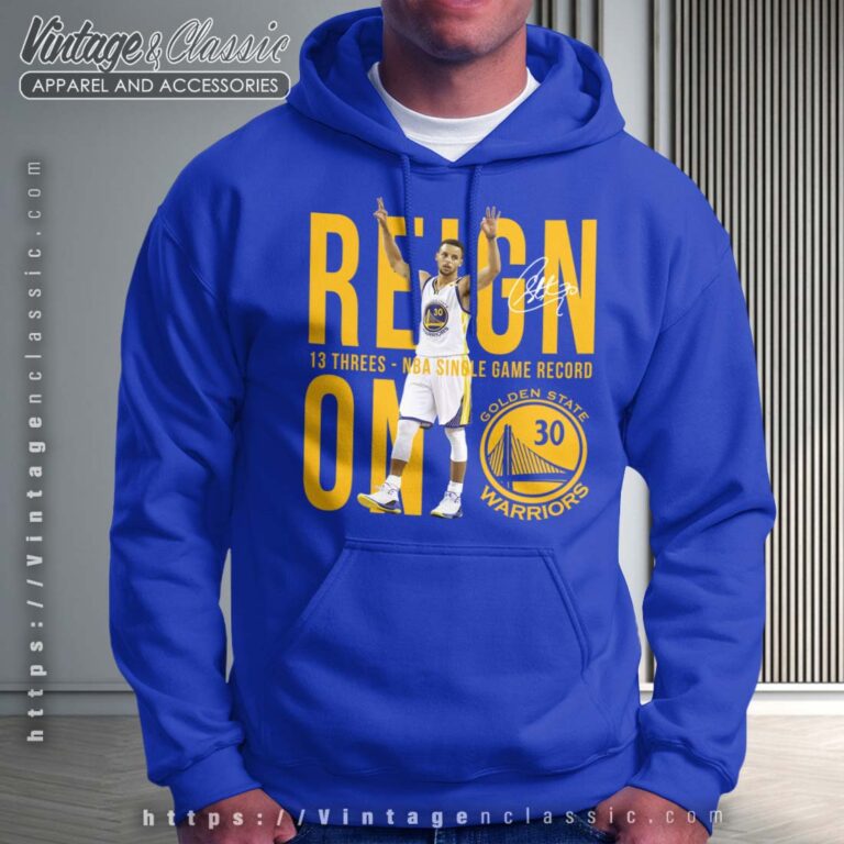 Stephen Curry 3 Point Legend Blue Hoodie Stephen Curry 3 Point Legend Blue Hoodie