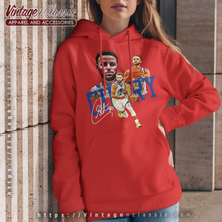 Stephen Curry 30 Golden State Warriors Signature Red Hoodie Stephen Curry 30 Golden State Warriors Signature Red Hoodie