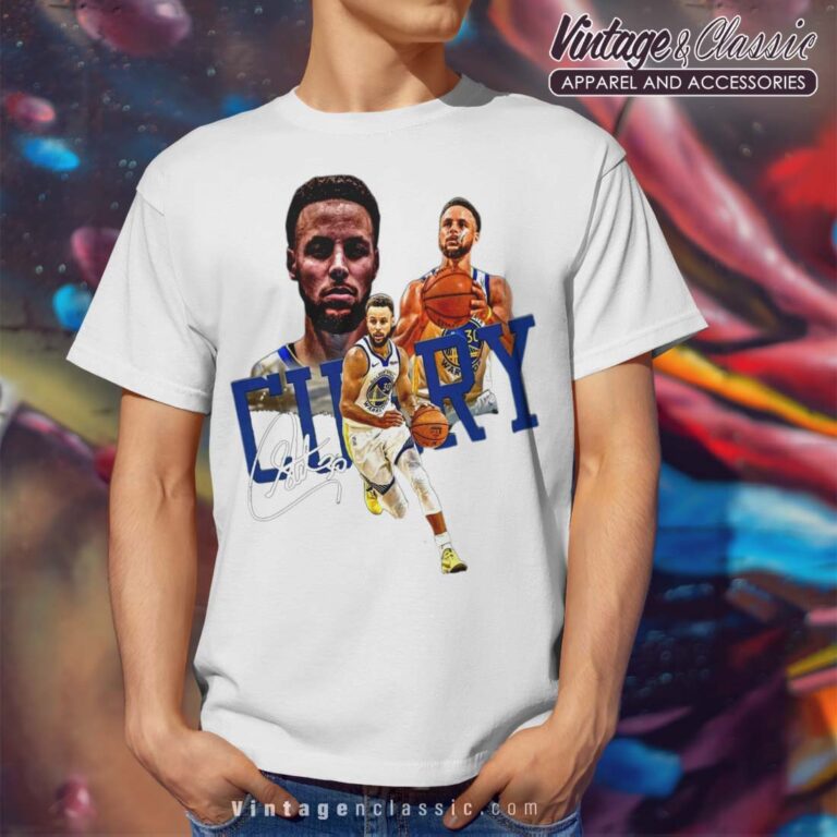 Stephen Curry 30 Golden State Warriors Signature White T Shirt Stephen Curry 30 Golden State Warriors Signature White T Shirt