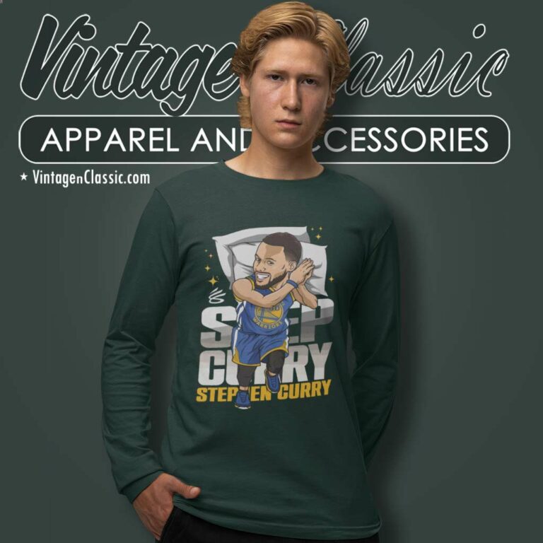 Stephen Curry Golden State Basketball Long Sleeve Tee Stephen Curry Golden State Basketball Long Sleeve Tee