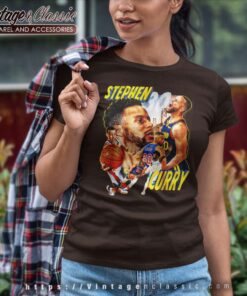 Stephen Curry Golden State Warriors Women TShirt