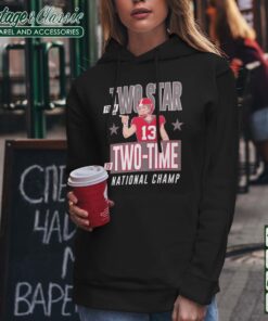 Stetson Bennett Two Star To Two Time National Champ Hoodie 2