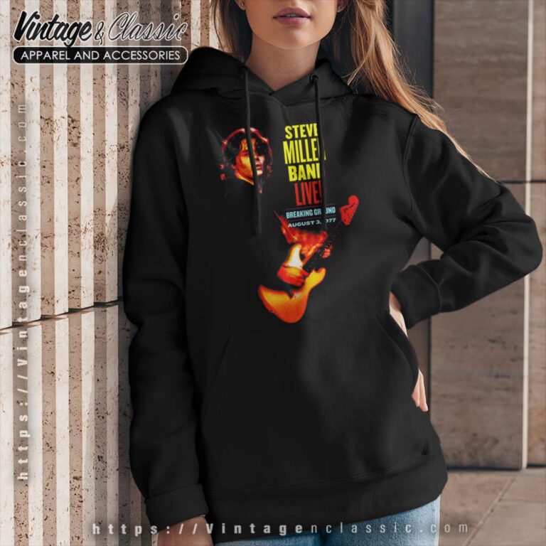 Steve Miller Breaking Ground Live Hoodie Steve Miller Breaking Ground Live Hoodie
