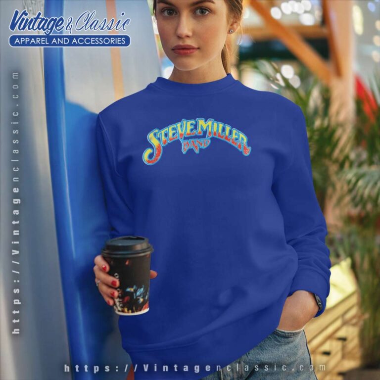 Steve Miller Logo Sweatshirt Steve Miller Logo Sweatshirt