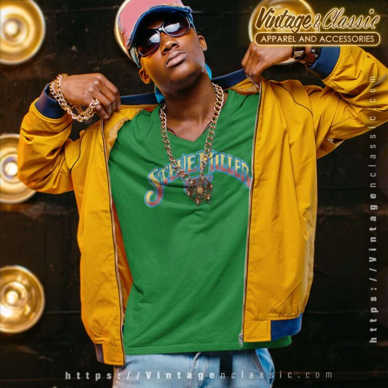 Steve Miller Logo V Neck TShirt Steve Miller Logo V Neck TShirt