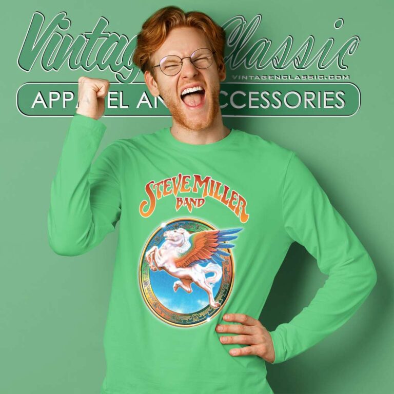 Steve Miller Shirt Album Book Of Dreams Long Sleeve Tee Steve Miller Shirt Album Book Of Dreams Long Sleeve Tee