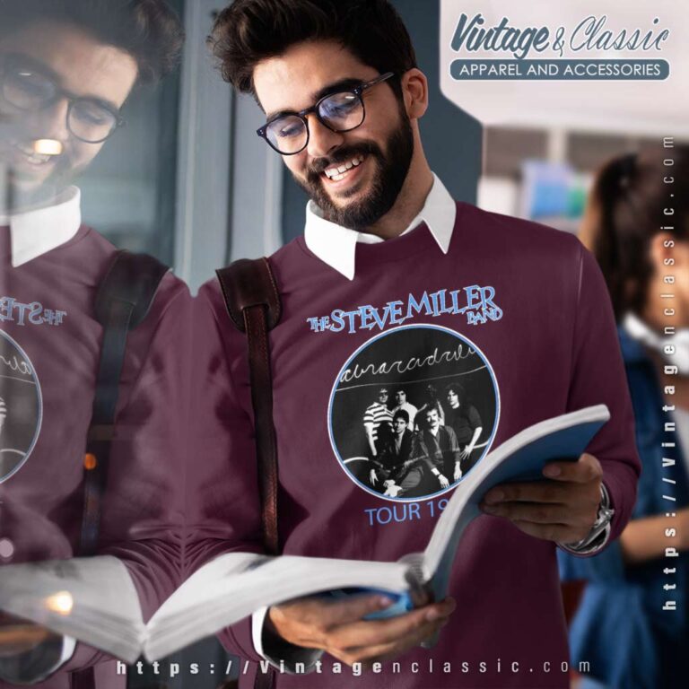 Steve Miller Tour 1982 Sweatshirt Steve Miller Tour 1982 Sweatshirt