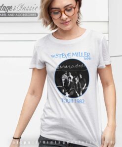 Steve Miller Tour 1982 Women TShirt