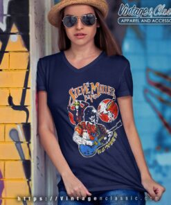 Steve Miller Us Tour 1978 V Neck TShirt