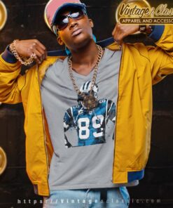 Steve Smith Carolina Panthers Football Poster Man Cave V Neck TShirt