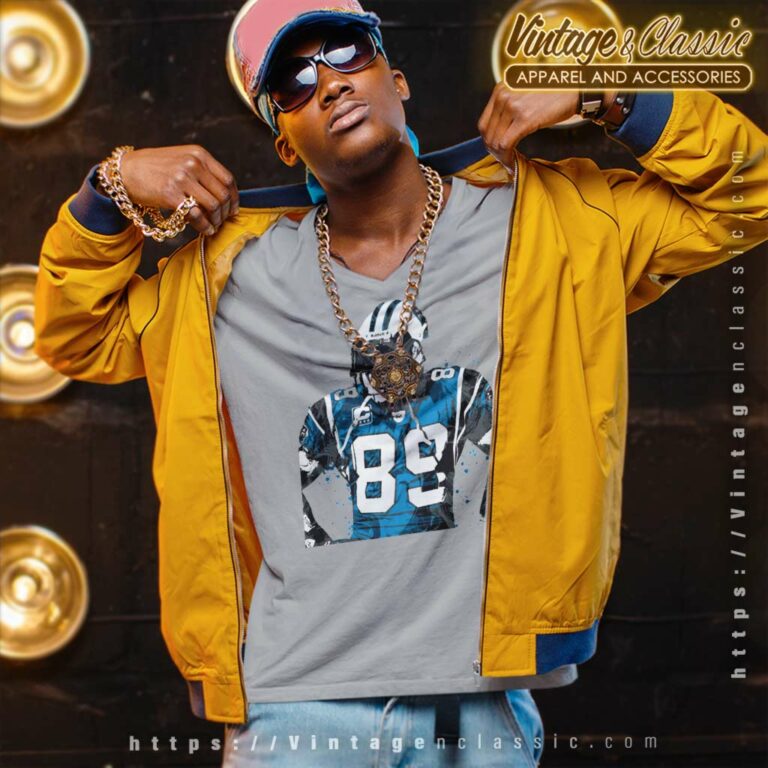 Steve Smith Carolina Panthers Football Poster Man Cave V Neck TShirt Steve Smith Carolina Panthers Football Poster Man Cave V Neck TShirt