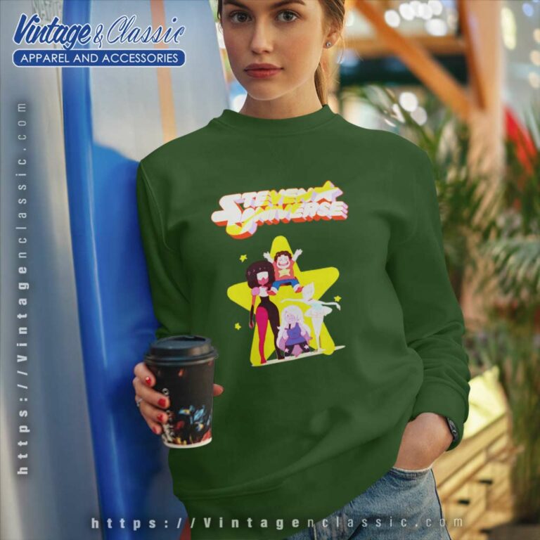 Steven Universe Crystal Gems Sweatshirt Steven Universe Crystal Gems Sweatshirt