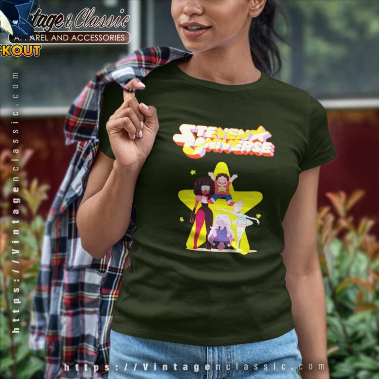 Steven Universe Crystal Gems Women TShirt Steven Universe Crystal Gems Women TShirt