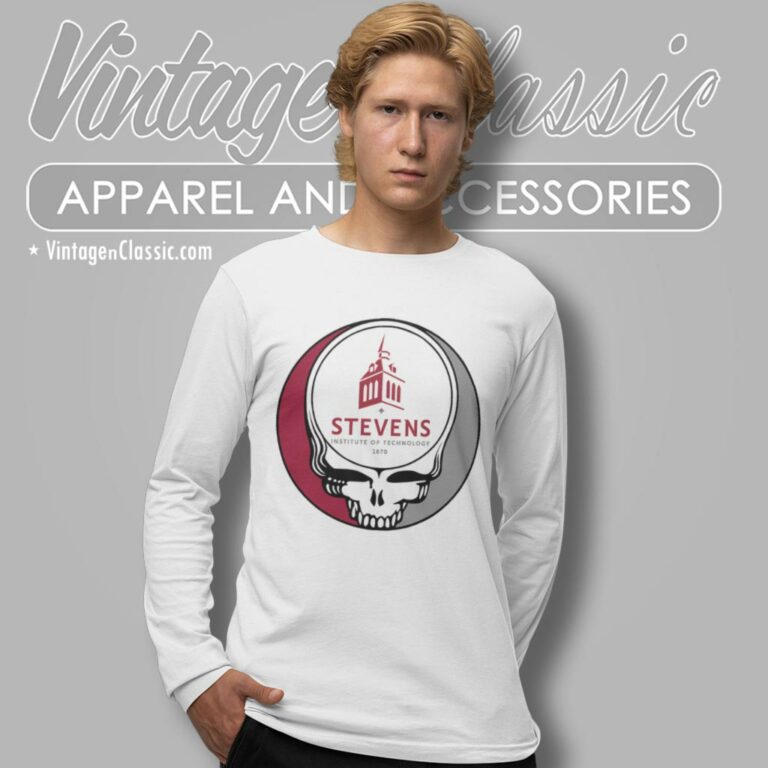 Stevens Institute Of Technology Grateful Dead Steal Your Face Long Sleeve Tee Stevens Institute Of Technology Grateful Dead Steal Your Face Long Sleeve Tee