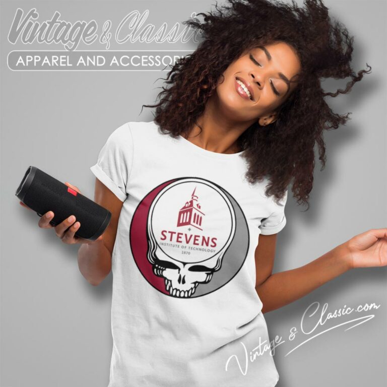Stevens Institute Of Technology Grateful Dead Steal Your Face Women T Shirt Stevens Institute Of Technology Grateful Dead Steal Your Face Women T Shirt