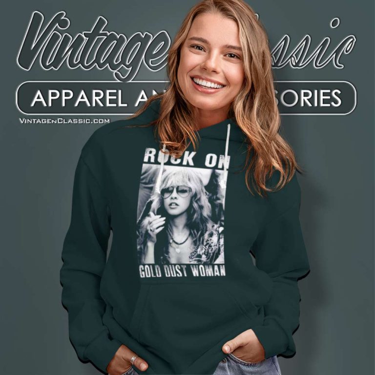 Stevie Nicks Black And White Fleetwood Mac Hoodie Stevie Nicks Black And White Fleetwood Mac Hoodie