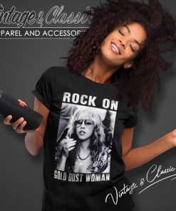 Stevie Nicks Black And White Fleetwood Mac Women TShirt