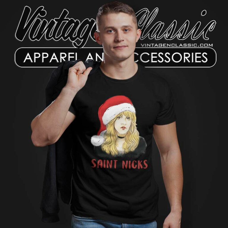 Stevie Nicks Shirt Saint Stevie Nicks Santa T Shirt Stevie Nicks Shirt Saint Stevie Nicks Santa T Shirt