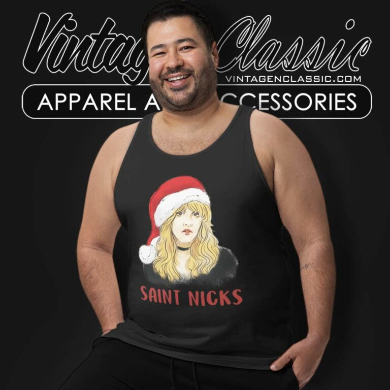 Stevie Nicks Shirt Saint Stevie Nicks Santa Tank Top Racerback Stevie Nicks Shirt Saint Stevie Nicks Santa Tank Top Racerback