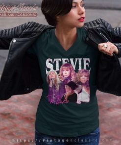 Stevie Nicks Tour 2023 Shirt Fleetwood Mac Band Tour 2023 V Neck TShirt