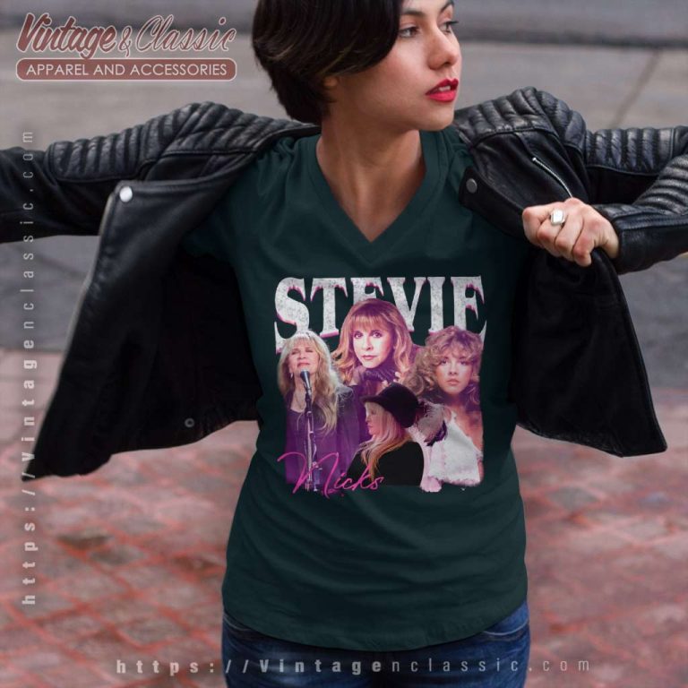Stevie Nicks Tour 2023 Shirt Fleetwood Mac Band Tour 2023 V Neck TShirt Stevie Nicks Tour 2023 Shirt Fleetwood Mac Band Tour 2023 V Neck TShirt