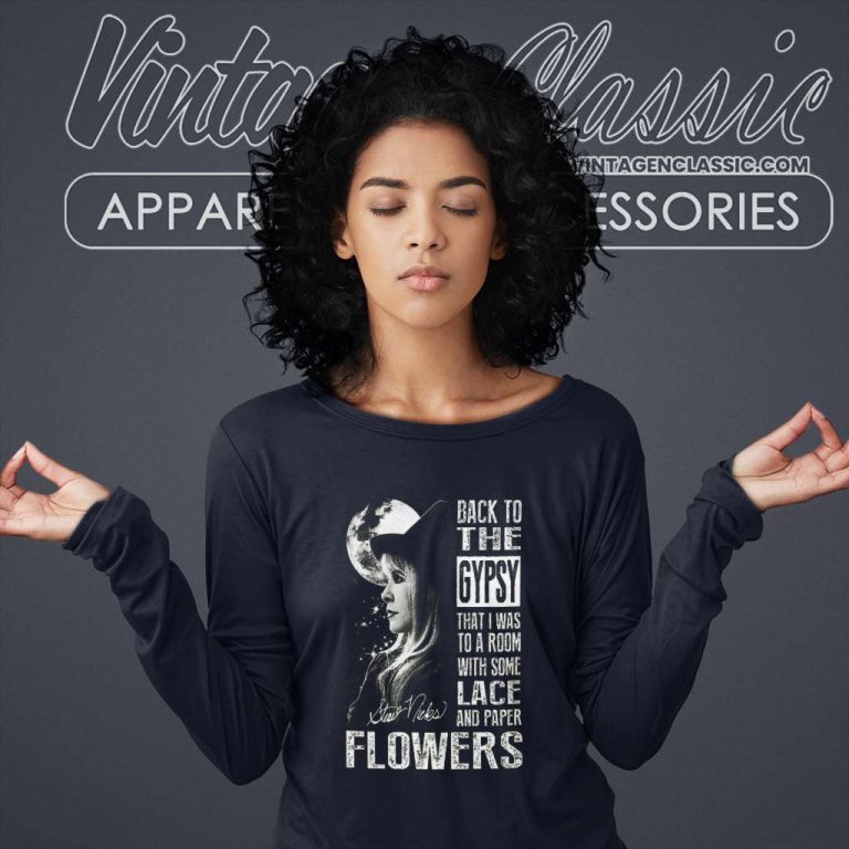 Stevie Nicks Tour 2023 Shirt That I Was To A Room With Some Lace And Paper Flowers Long Sleeve Tee Stevie Nicks Tour 2023 Shirt That I Was To A Room With Some Lace And Paper Flowers Long Sleeve Tee