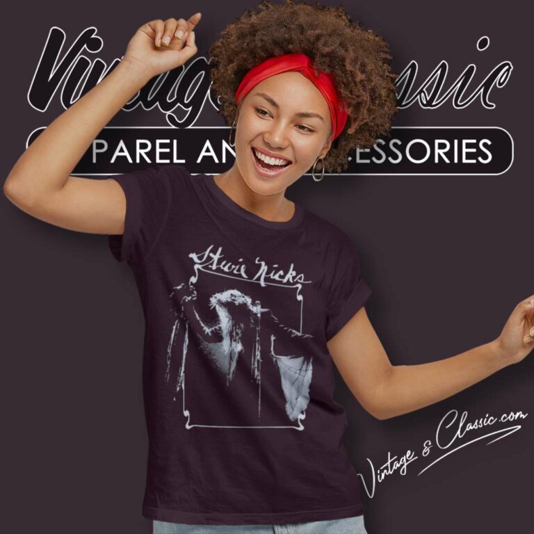 Stevie Nicks Tour 2023 Tambourine Women TShirt Stevie Nicks Tour 2023 Tambourine Women TShirt