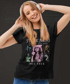 Stevien Nick Shirt Stephanie Lynn Nicks 2023 Tour North American Women TShirt