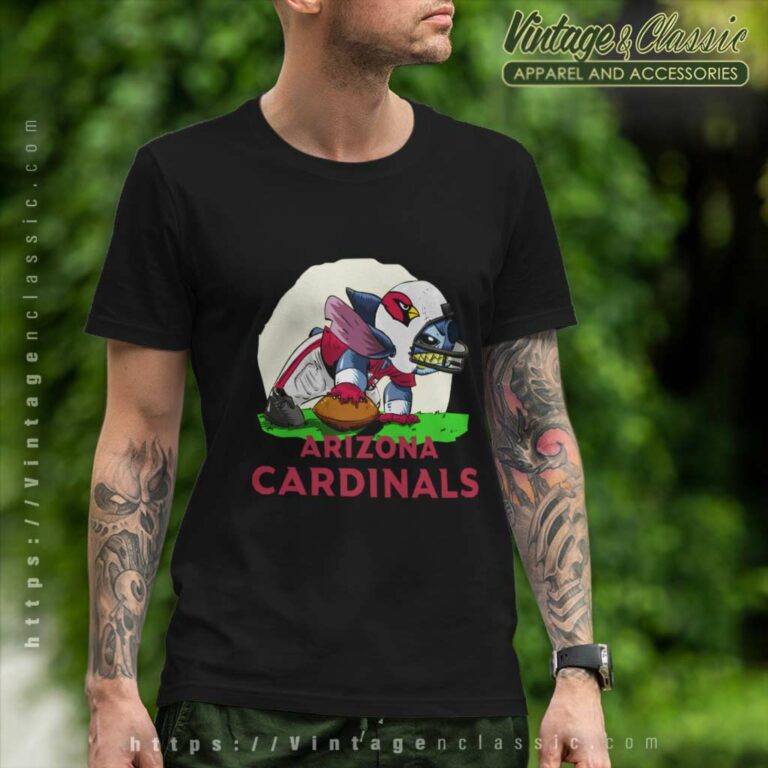 Stitch Arizona Cardinals T Shirt Stitch Arizona Cardinals T Shirt