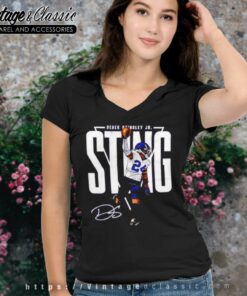 Sting Derek Stingley Jr Houston Texans Shirt 5 Sting Derek Stingley Jr Houston Texans V Neck TShirt