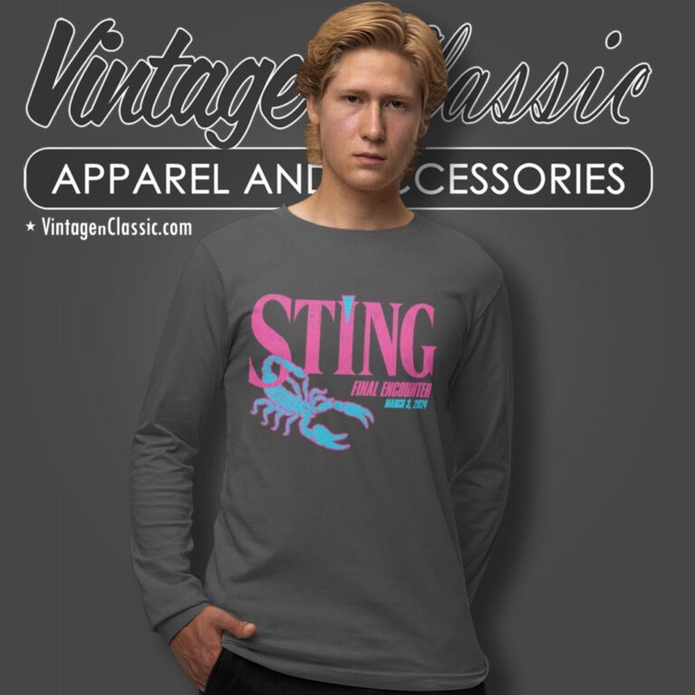 Sting Final Shirt Encounter March 3 2024 Long Sleeve Tee Sting Final Shirt Encounter March 3 2024 Long Sleeve Tee