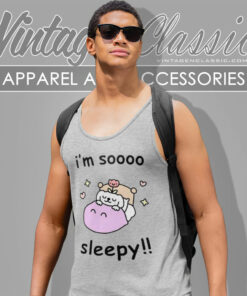 Stinky Katie Im So Sleepy Tank Top Racerback