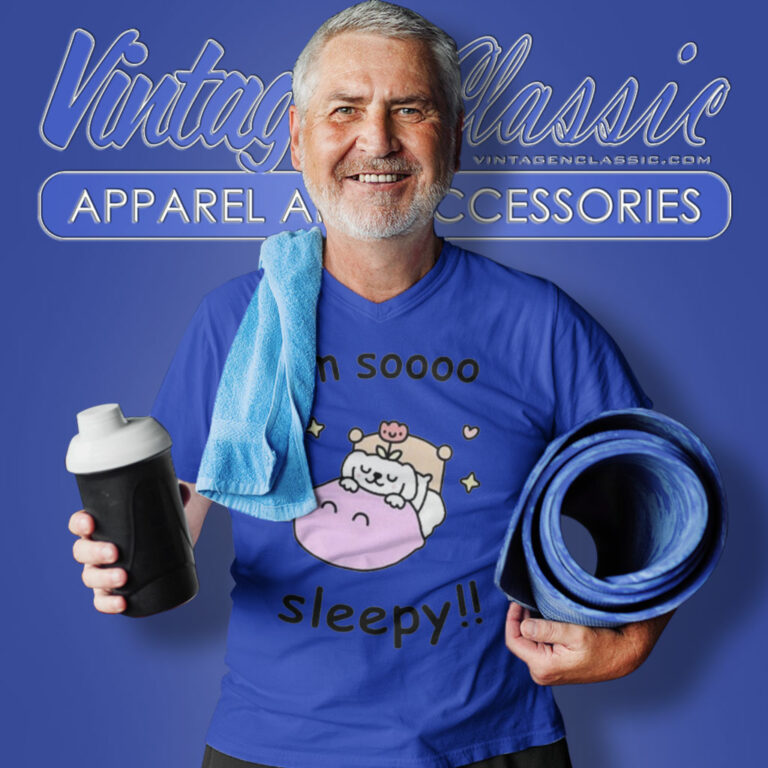 Stinky Katie Im So Sleepy V Neck TShirt Stinky Katie Im So Sleepy V Neck TShirt