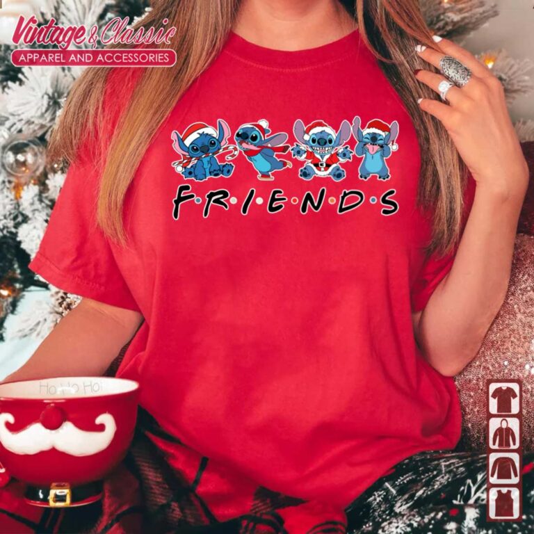 Stitch And Friends Tv Show Disney Christmas Shirt Stitch And Friends Tv Show Disney Christmas Shirt