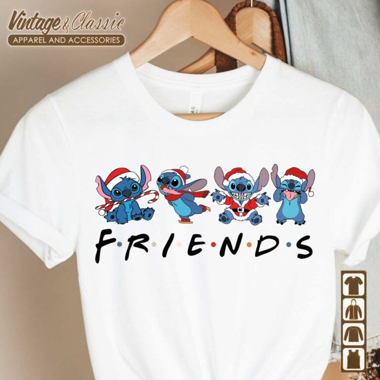 Stitch And Friends Tv Show Disney Christmas Shirt Stitch And Friends Tv Show Disney Christmas Shirt