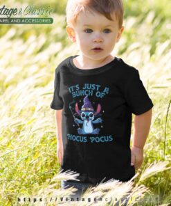 Stitch Hocus Pocus Shirt Its Just A Bunch kids Tshirt