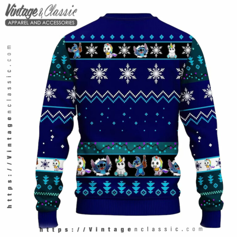 Stitch Mickey Mouse Ugly Christmas Sweater back Ugly Sweater Stitch Mickey Mouse Ugly Christmas Sweater back Ugly Sweater