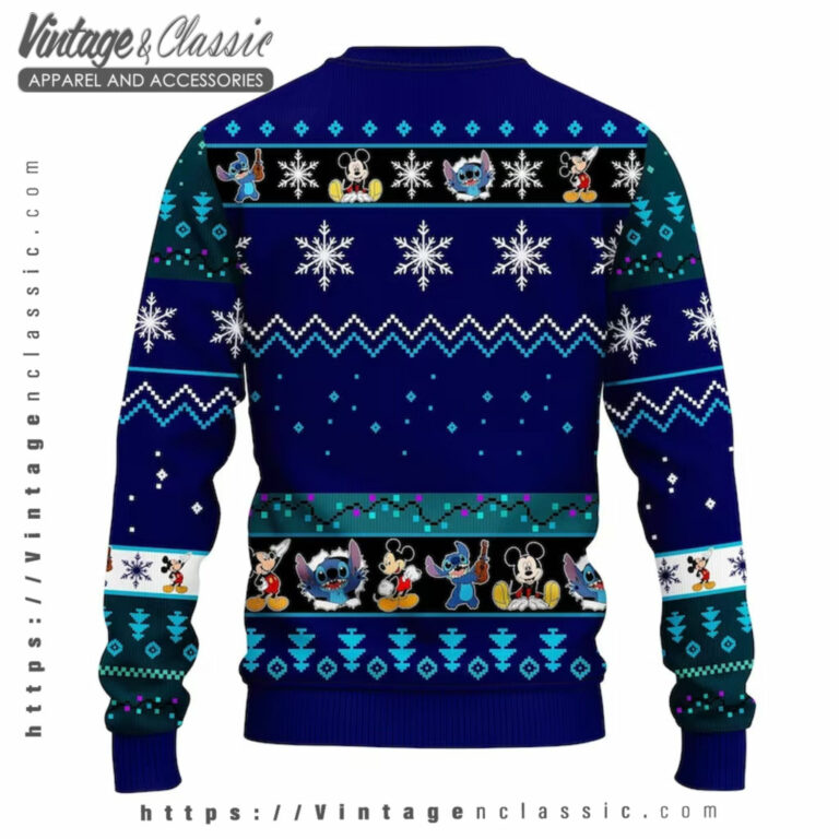 Stitch Mickey Xmas Ugly Christmas Sweater back Ugly Sweater Stitch Mickey Xmas Ugly Christmas Sweater back Ugly Sweater
