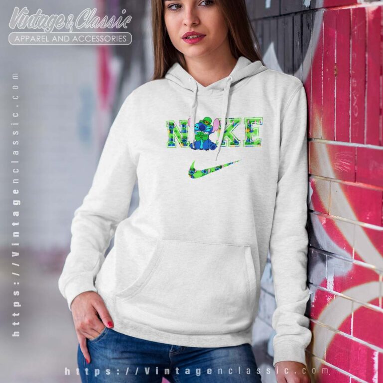 Stitch NIKE St Patricks Day Hoodie Stitch NIKE St Patricks Day Hoodie