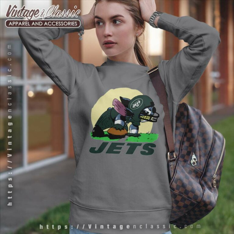 Stitch Team New York Jets Sweatshirt Stitch Team New York Jets Sweatshirt