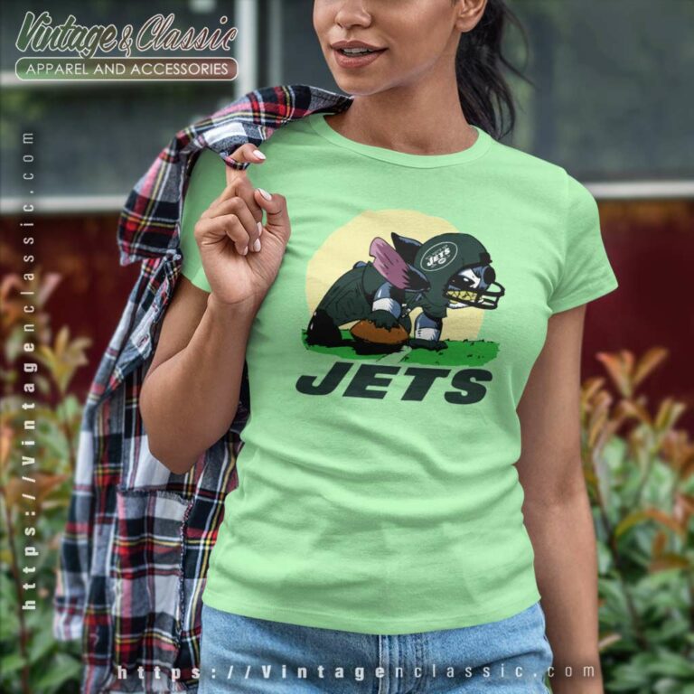 Stitch Team New York Jets Women TShirt Stitch Team New York Jets Women TShirt
