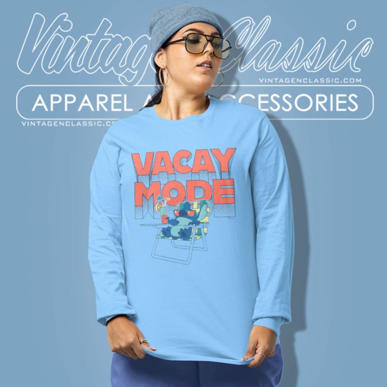 Stitch Vacay Mode Long Sleeve Tee Stitch Vacay Mode Long Sleeve Tee