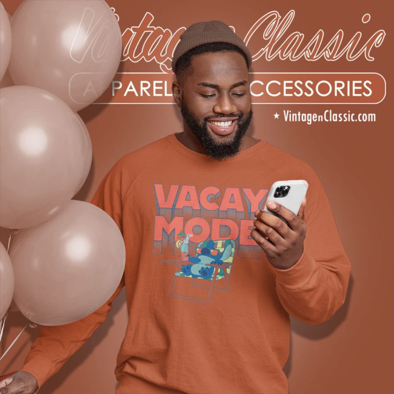 Stitch Vacay Mode Sweatshirt Stitch Vacay Mode Sweatshirt