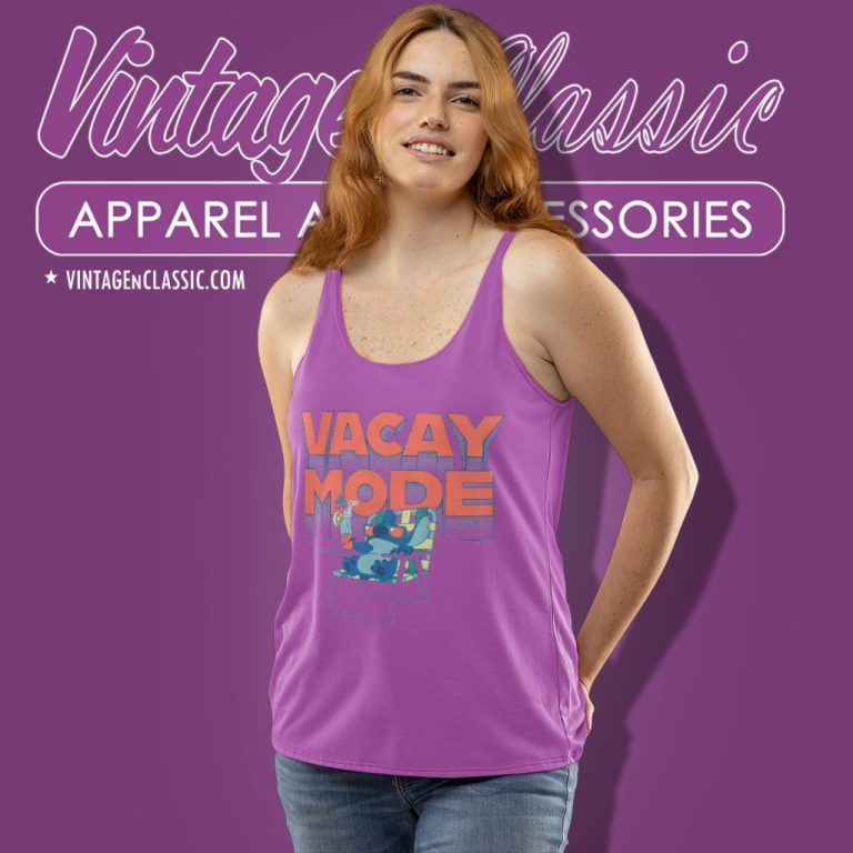 Stitch Vacay Mode Tank Top Racerback Stitch Vacay Mode Tank Top Racerback