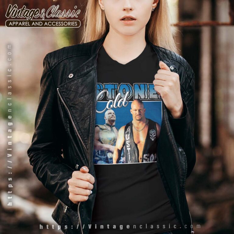Stone Cold Steve Austin Rap vneck Stone Cold Steve Austin Rap vneck