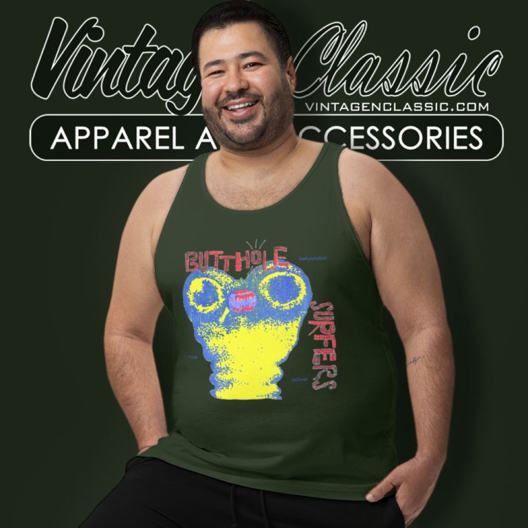 Stone Temple Pilots Butthole Surfers Tank Top Racerback Stone Temple Pilots Butthole Surfers Tank Top Racerback