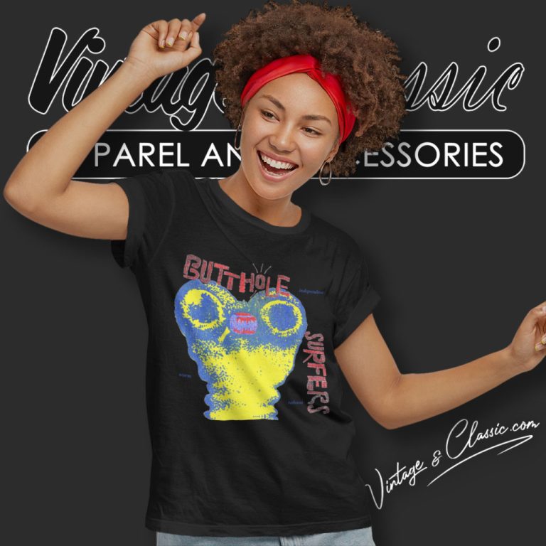 Stone Temple Pilots Butthole Surfers Women T Shirt Stone Temple Pilots Butthole Surfers Women T Shirt