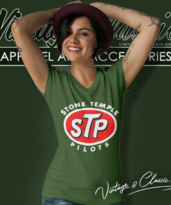 Stone Temple Pilots Classic Logo Shirt 5 Stone Temple Pilots Classic Logo V Neck TShirt