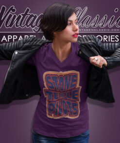 Stone Temple Pilots Cosmic Logo V Neck TShirt